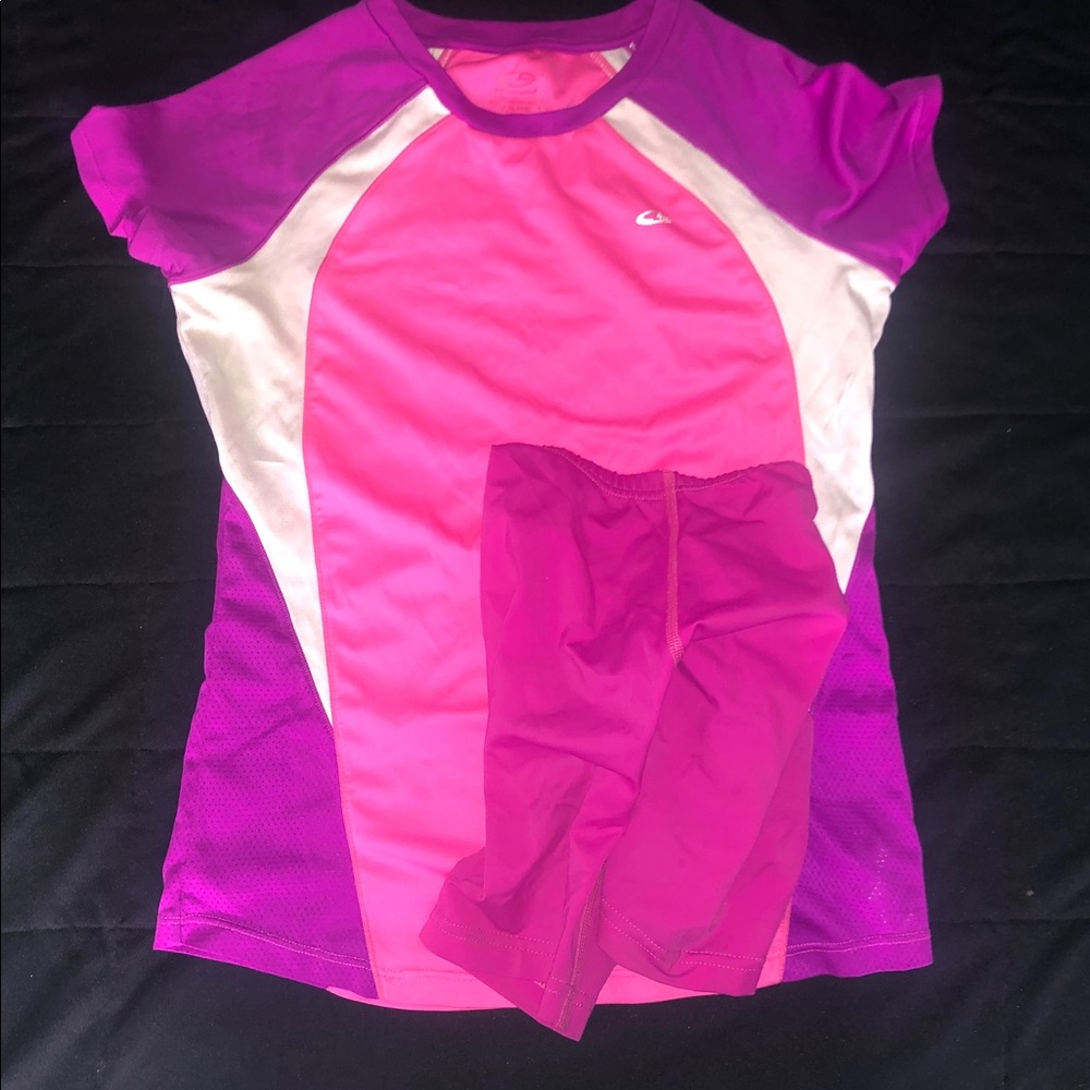 Girls biker outfit